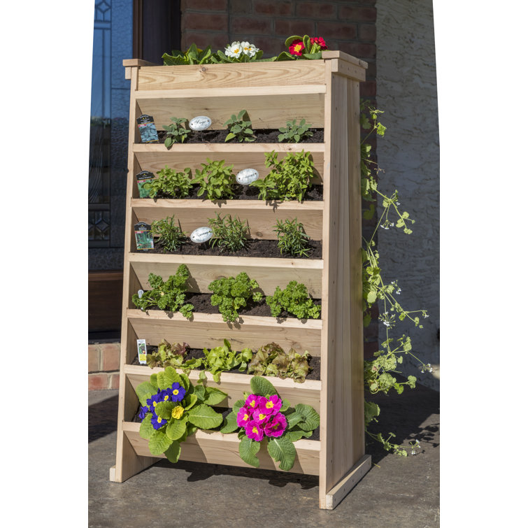 YardCraft Cedar Vertical Garden & Reviews Wayfair